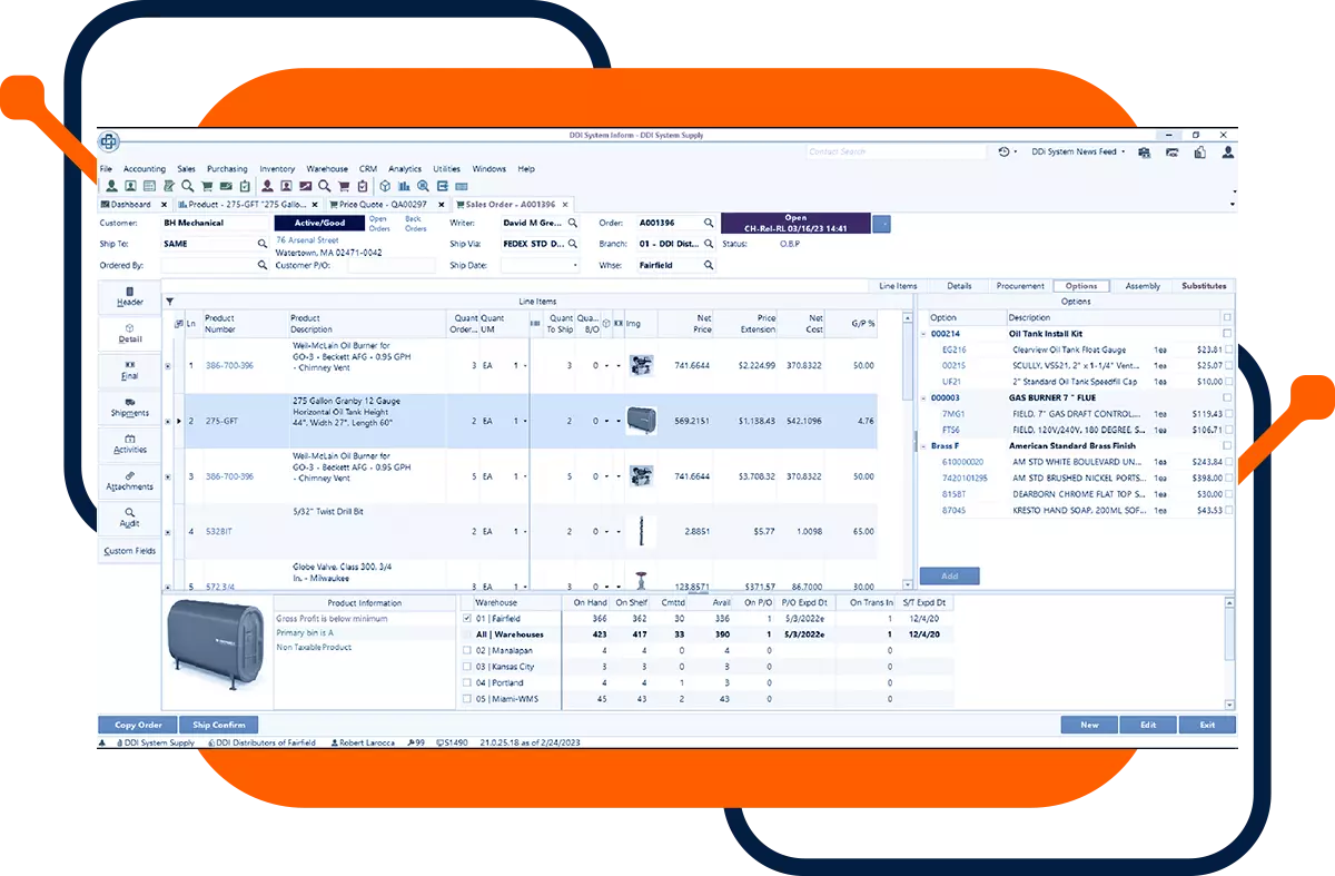 DDI System product screenshot 2